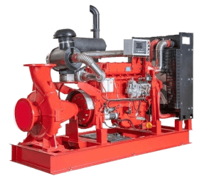 Fire pump set first combination