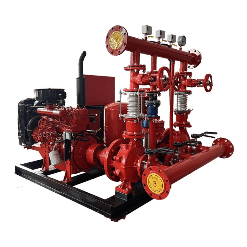 Fire pump set third combination