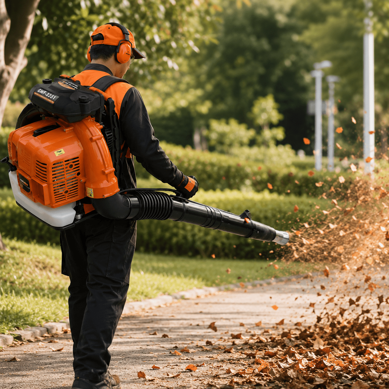 Backpack Fire Fighting Blower 6MF-23-51 for Forest Fire Suppression and Ground Clearing